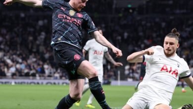 الدوري الإنجليزي.. مانشستر سيتي يفوز على توتنهام ويقترب من التتويج