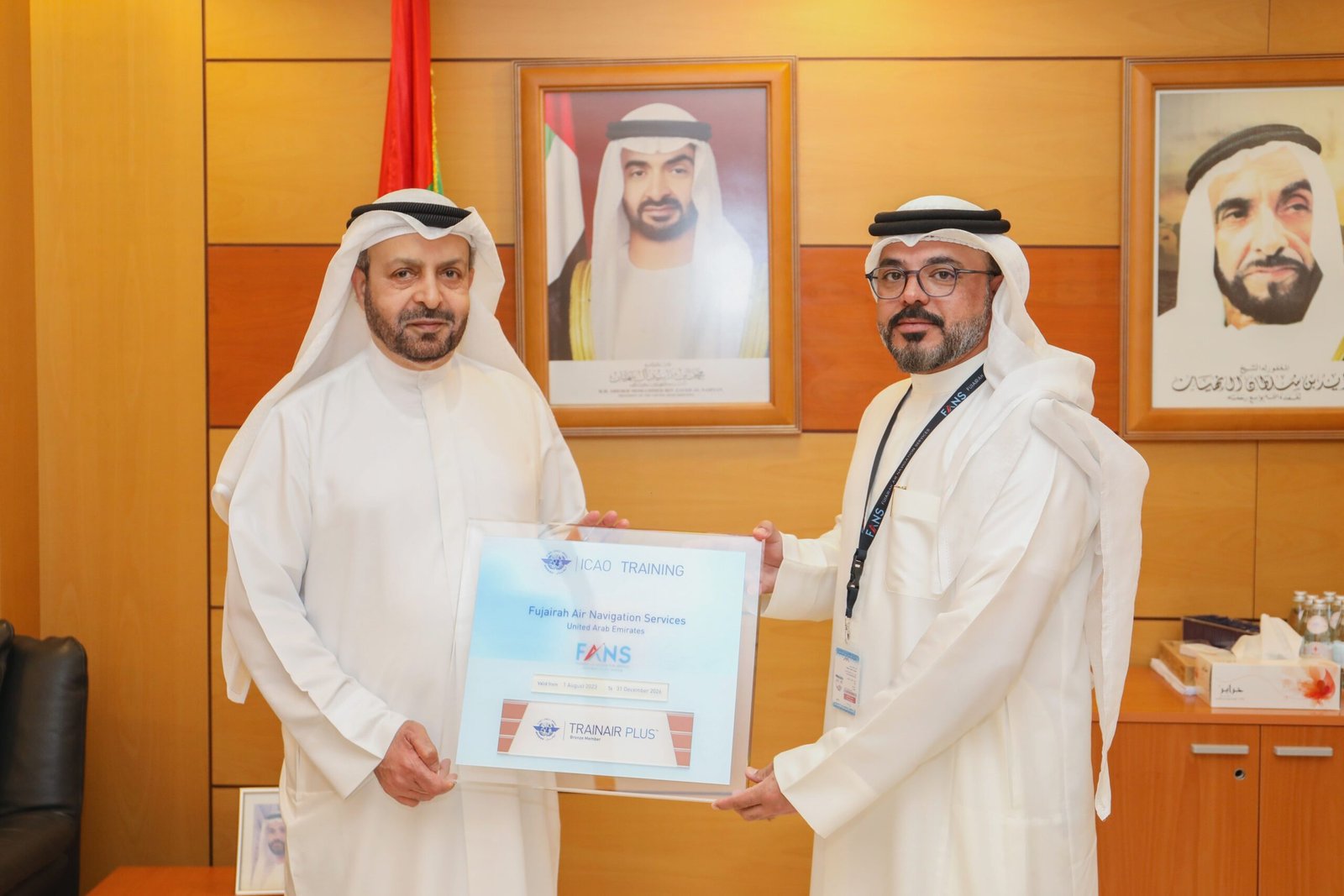 “الفجيرة للملاحة الجوية” تنال عضوية “ترين أير بلاس”