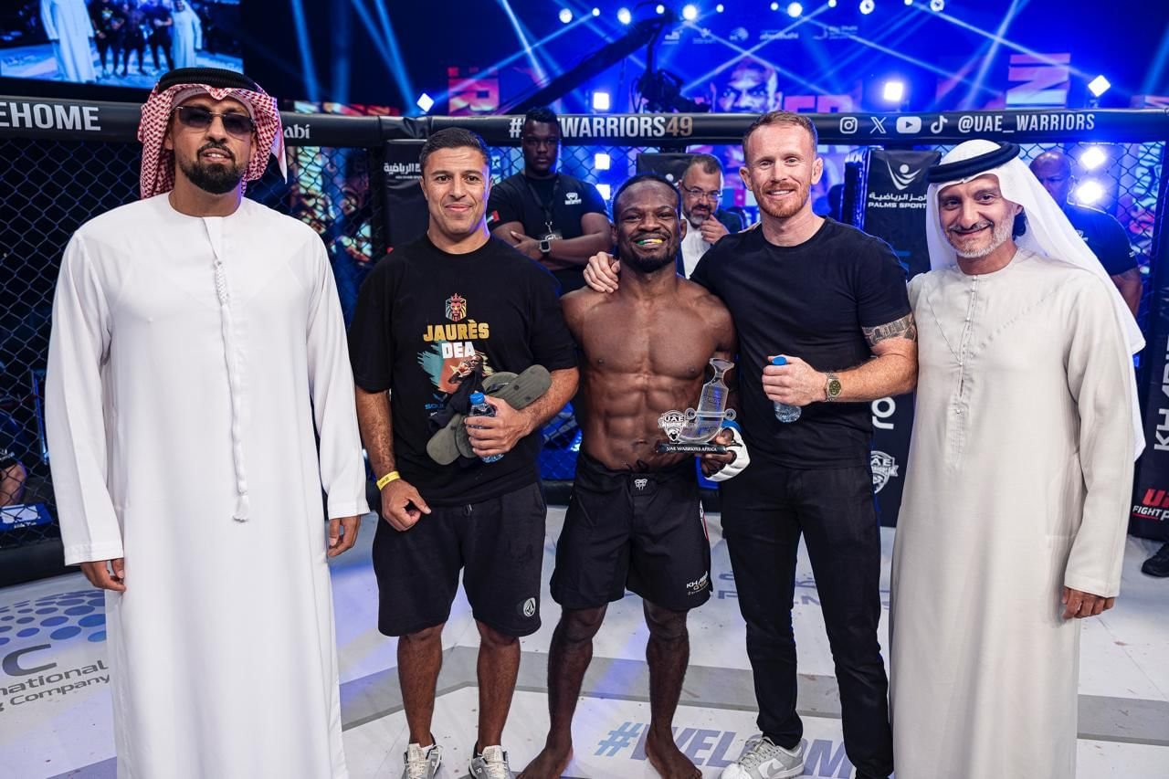 بطولة محاربي الإمارات للفنون القتالية تتوج الفائزين في النسخة العربية والأفريقية