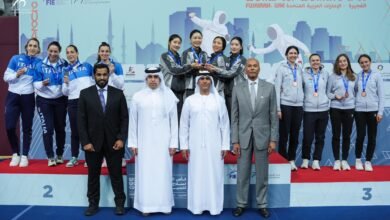 منتخب كوريا الجنوبية يفوز ببطولة العالم لمبارزة الأيبيه للسيدات بالفجيرة