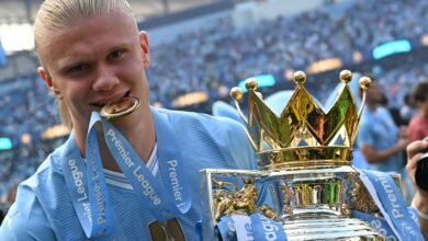 هالاند أول لاعب في مانشستر سيتي يُتوج بـ"الذهبي" لعامين متتالين