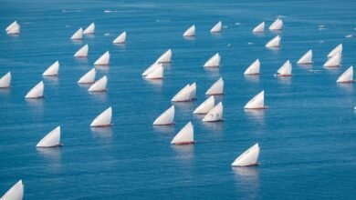 سباق دلما التاريخي للمحامل الشراعية 60 قدماً ينطلق الجمعة