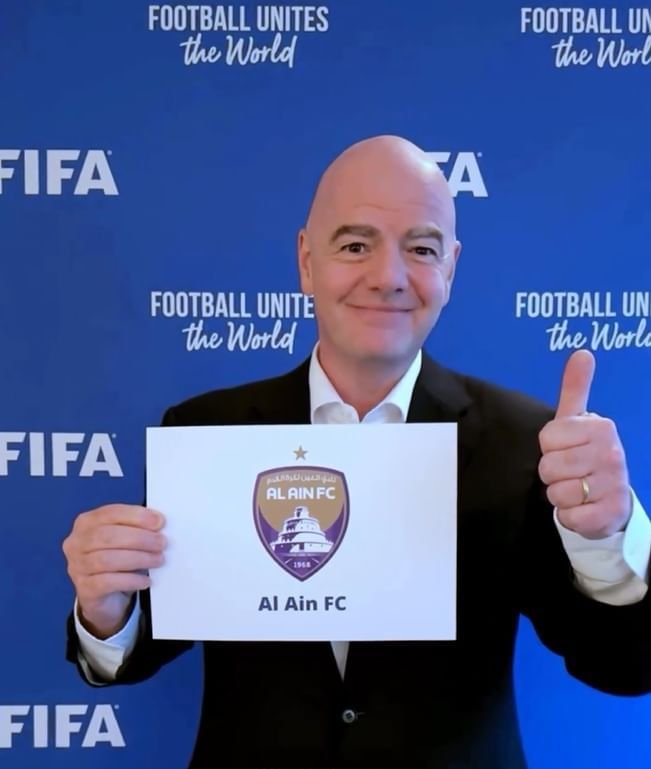 جياني إنفانتينو يهنئ العين ويرحب به في "مونديال الأندية 2025"