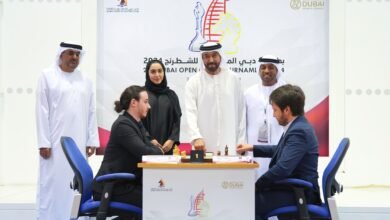 التعادلات تسيطر على الجولة الأولى من بطولة دبي المفتوحة للشطرنج