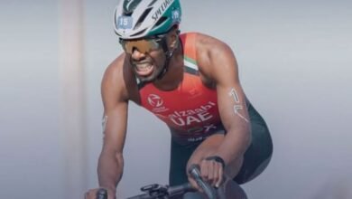 لاعب المنتخب الوطني يتصدر التصنيف العالمي في "الدواثلون"