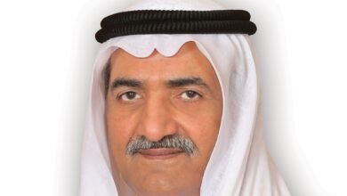 حاكم الفجيرة يعزي ملك البحرين بوفاة الشيخ عبدالله بن سلمان