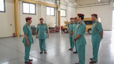 قائد عام شرطة عجمان يشيد بمنظومة ترشيد الاستهلاك في إدارة الموارد والخدمات المساندة