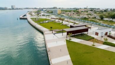 واجهة الخور المائية في أم القيوين.. تجمع بين الجمال الطبيعى للإمارة والبنية التحتية المتطورة