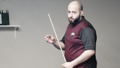 ذهبية لـ"بلياردو الإمارات" في كأس الاتحاد العربي بالبحرين