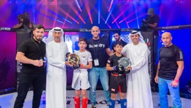 100 لاعب ولاعبة يشاركون في بطولة الفنون القتالية المختلطة بدبي