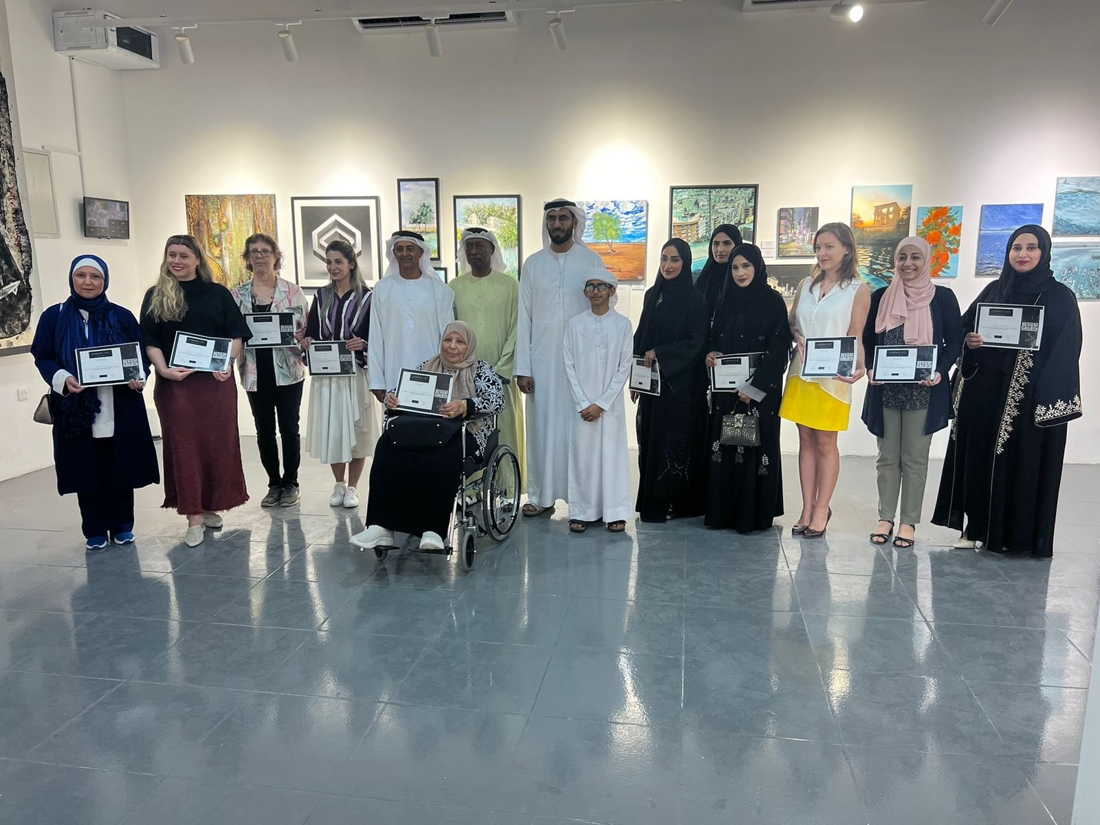 محمد بن كايد القاسمي يفتتح معرض "اكتشاف المواهب" في رأس الخيمة 1 محمد بن كايد القاسمي يفتتح معرض "اكتشاف المواهب" في رأس الخيمة