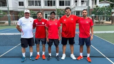 5 لاعبين يمثلون الإمارات في كأس ديفيز للتنس بكمبوديا