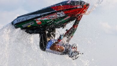 راشد الملا يفوز بلقب الجولة الثانية في مونديال الدراجات المائية بإيطاليا