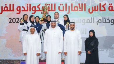 نادي كلباء يختم موسم التايكواندو بإنجازات مميزة