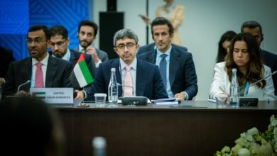 عبدالله بن زايد يشارك في اجتماع وزراء خارجية دول مجموعة "بريكس"