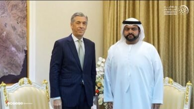 ولي عهد الفجيرة يستقبل سفير البرتغال