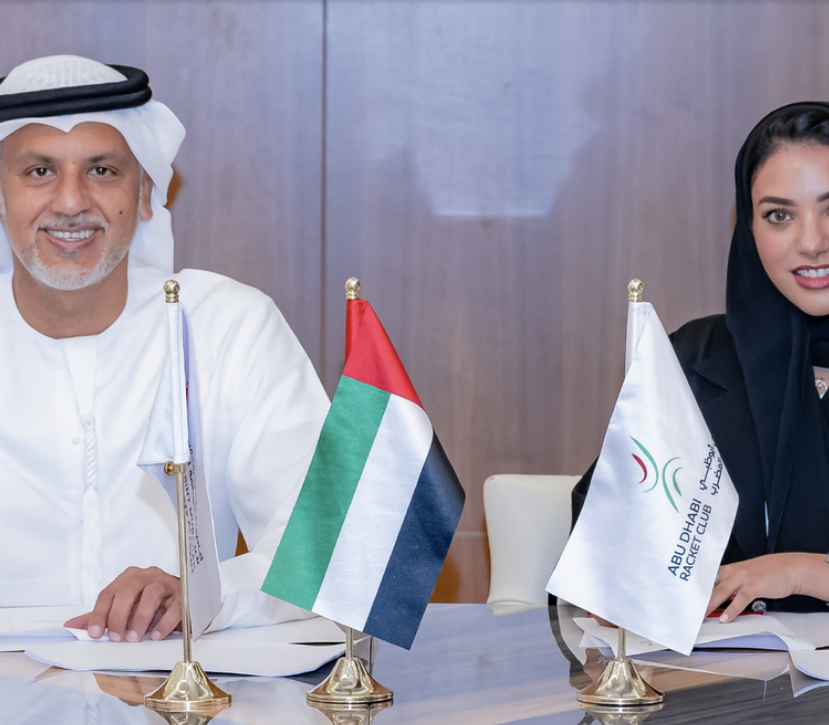 أكاديمية فاطمة بنت مبارك للرياضة النسائية تتعاون مع نادي أبوظبي لألعاب المضرب