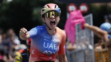 لاعبة الإمارات القابضة للدراجات تفوز بالمرحلة الثانية من طواف إيطاليا