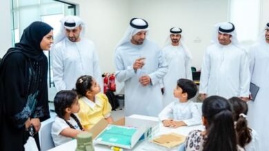 سلطان النيادي يزور فعاليات البرنامج الصيفي لحكومة عجمان