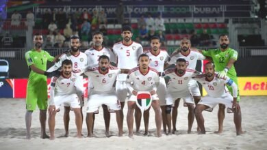 منتخبنا للشاطئية الثامن عالميًا والأول عربيًا في تصنيف "الفيفا"