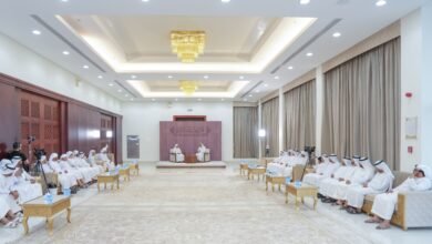 مجلس محمد بن حمد الشرقي يناقش موضوع "تحصين الأبناء من آفة المخدرات"*