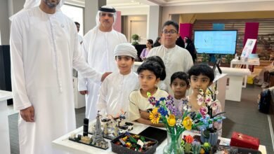 "سوق المبدعين الصغار " يبرز مواهب منتسبي المخيم الصيفي في أم القيوين