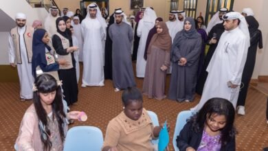 عبد العزيز بن حميد يزور فعاليات البرنامج الصيفي لحكومة عجمان