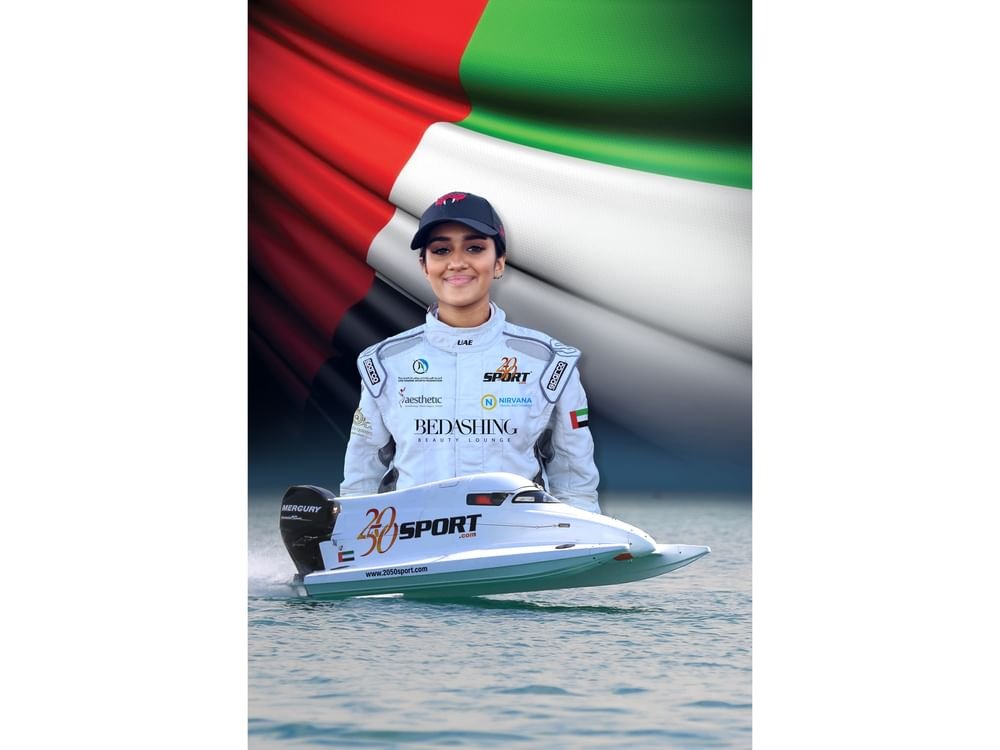 علياء عبدالسلام تختتم استعداداتها في أبوظبي للمشاركة في بطولة الفورمولا 4 بالنرويج