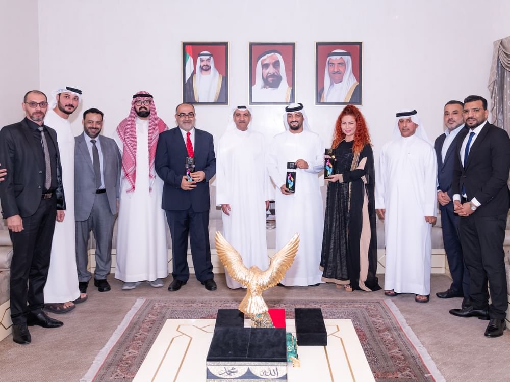 حمد الشرقي يستقبل فريق هيئة الفجيرة للثقافة والإعلام الفائز بجوائز مهرجان الإذاعة والتلفزيون بتونس