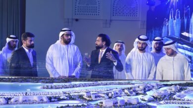 ولي عهد أم القيوين يشهد حفل إطلاق المشروع العقاري الفاخر في جزيرة السينية