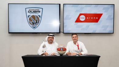 نادي دبي لكرة السلة يبرم اتفاقية شراكة مع "كوكا كولا أرينا" لتكون الملعب الرسمي لمبارياته