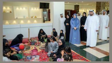 محمد الشرقي يزور المخيم الصيفي بمركز الفجيرة الإبداعي ويطّلع على برامجه