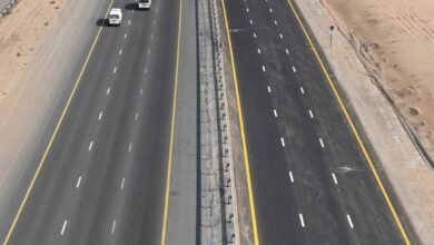 58.8 ألف متر طولي زيادة بالطرق المعبدة في عجمان خلال النصف الأول