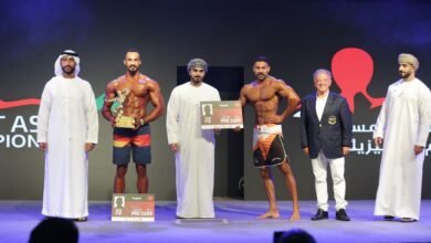 منتخب بناء الأجسام يحرز كأس الأبطال و5 ميداليات في بطولة "غرب آسيا" بسلطنة عمان