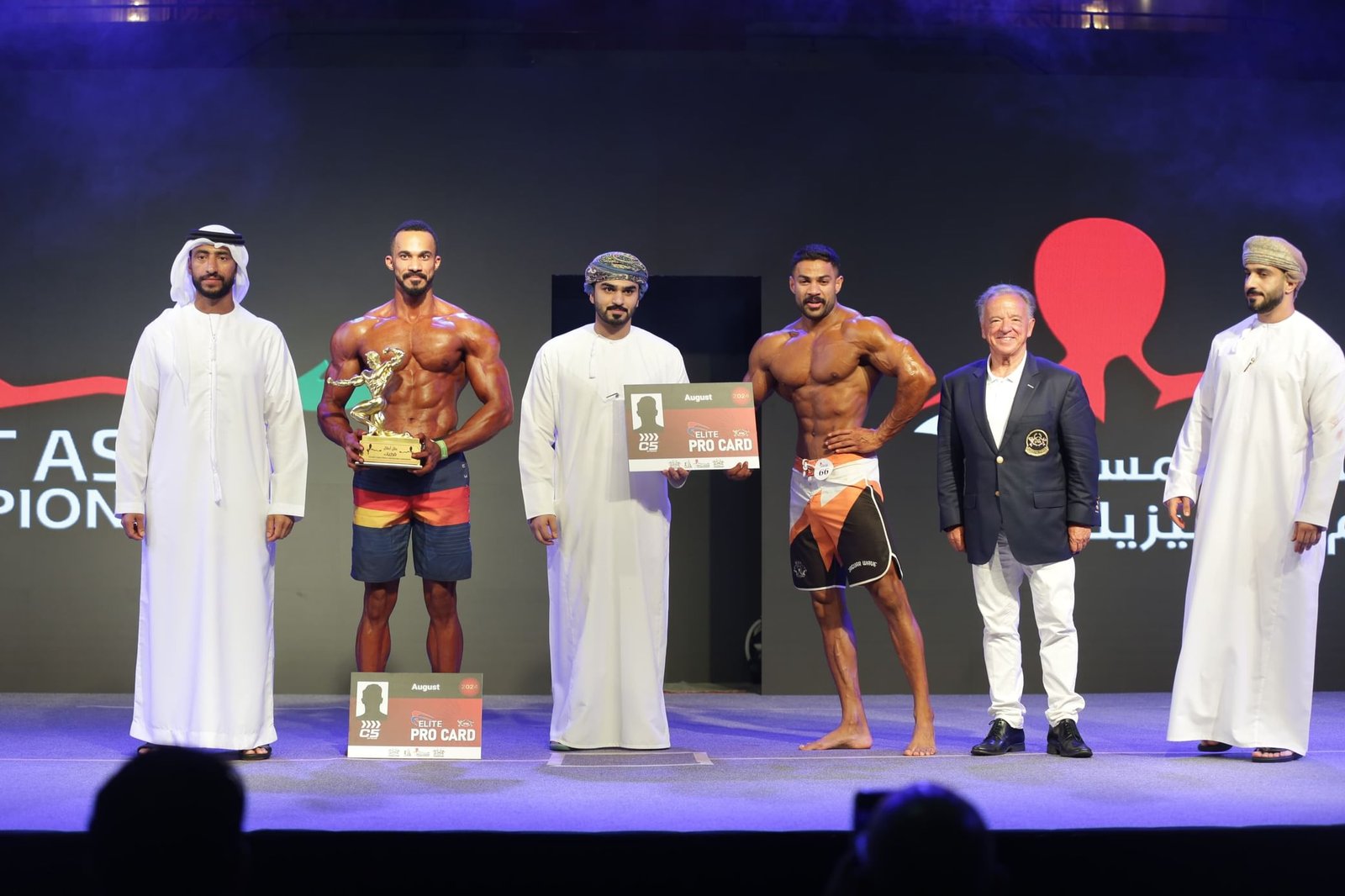 منتخب بناء الأجسام يحرز كأس الأبطال و5 ميداليات في بطولة "غرب آسيا" بسلطنة عمان 1 منتخب بناء الأجسام يحرز كأس الأبطال و5 ميداليات في بطولة "غرب آسيا" بسلطنة عمان