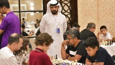 مهرجان أبوظبي الدولي للشطرنج يتوج الفائزين في مسابقة "العائلات"