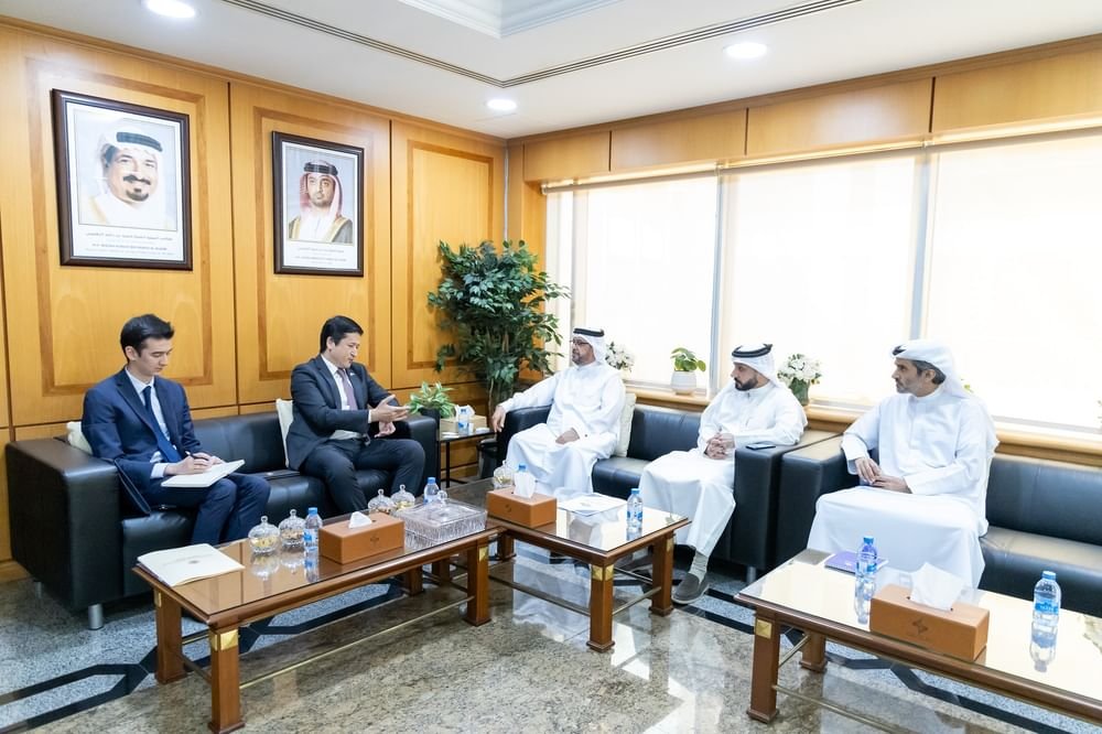 غرفة عجمان وسفارة أوزبكستان تبحثان فرص الاستثمار وتنمية التجارة 1 غرفة عجمان وسفارة أوزبكستان تبحثان فرص الاستثمار وتنمية التجارة