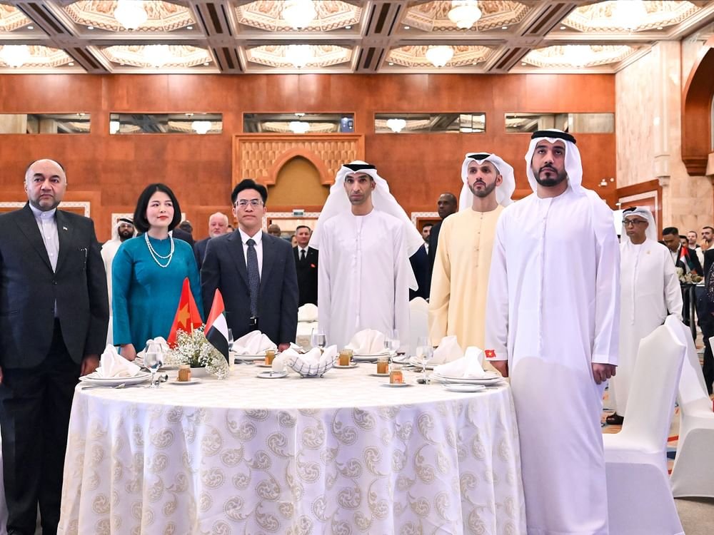 ثاني الزيودي يحضر حفل سفارة فيتنام بمناسبة اليوم الوطني