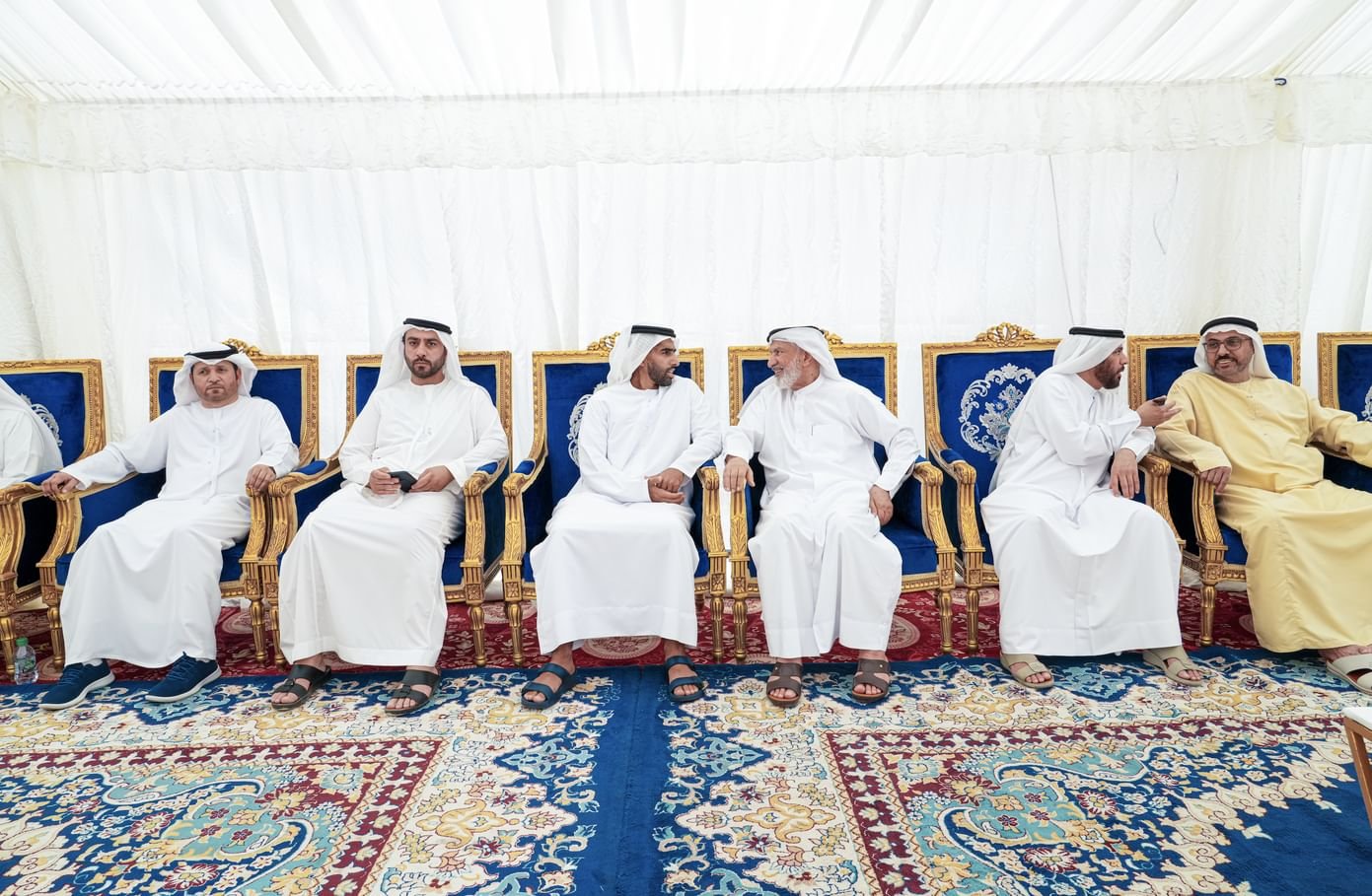 خالد بن سعود القاسمي يعزي في وفاة خلود العوضي وسلمى المهيري