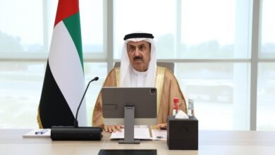 صقر غباش يبحث تعزيز العلاقات البرلمانية مع رئيس الجمعية الوطنية في سيشل