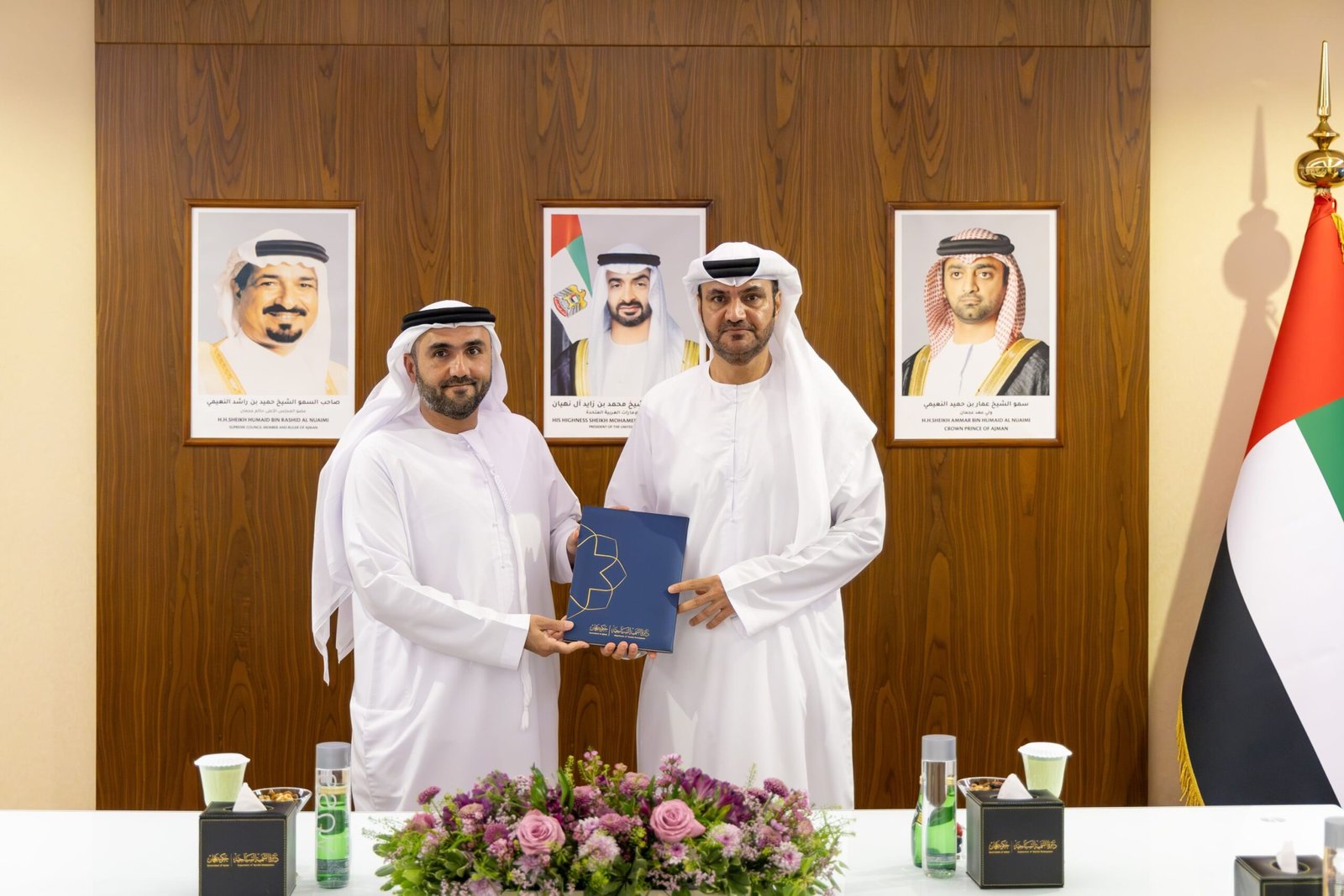 "سياحة عجمان" و"الاتحاد للماء والكهرباء" تعززان التعاون