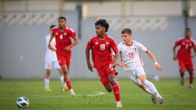 أبيض الناشئين يلتقي شقيقه السوري غدًا في الودية الثانية