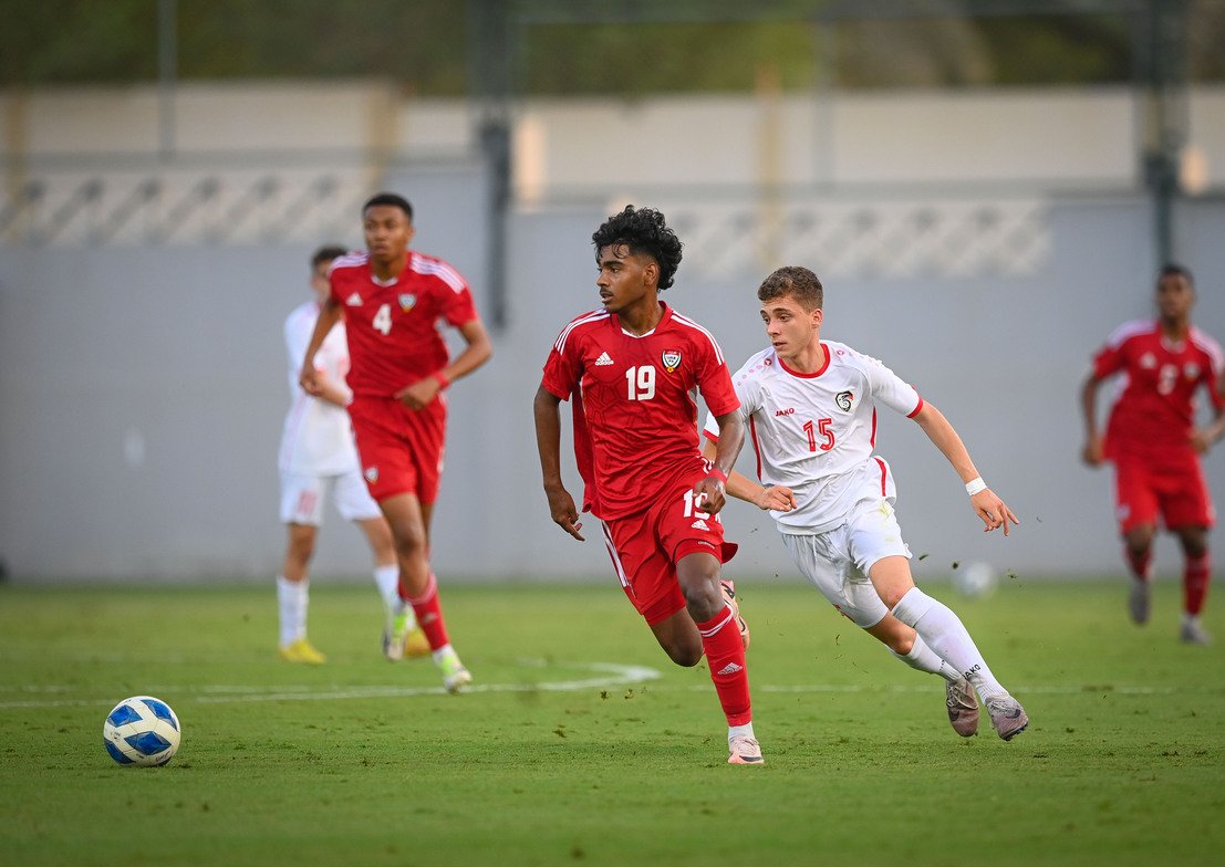 أبيض الناشئين يلتقي شقيقه السوري غدًا في الودية الثانية