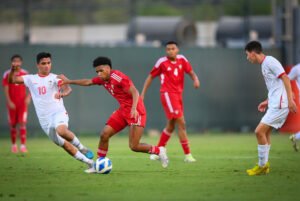 أبيض الناشئين يلتقي شقيقه السوري غدًا في الودية الثانية