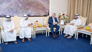 محمد الشرقي يلتقي اللجنة المنظمة لمنتدى أسواق الطاقة الـ12 ويطّلع على تحضيرات استضافته في الفجيرة