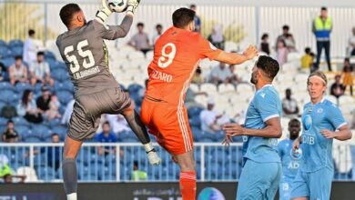 فوز بني ياس والبطائح في دوري أدنوك للمحترفين