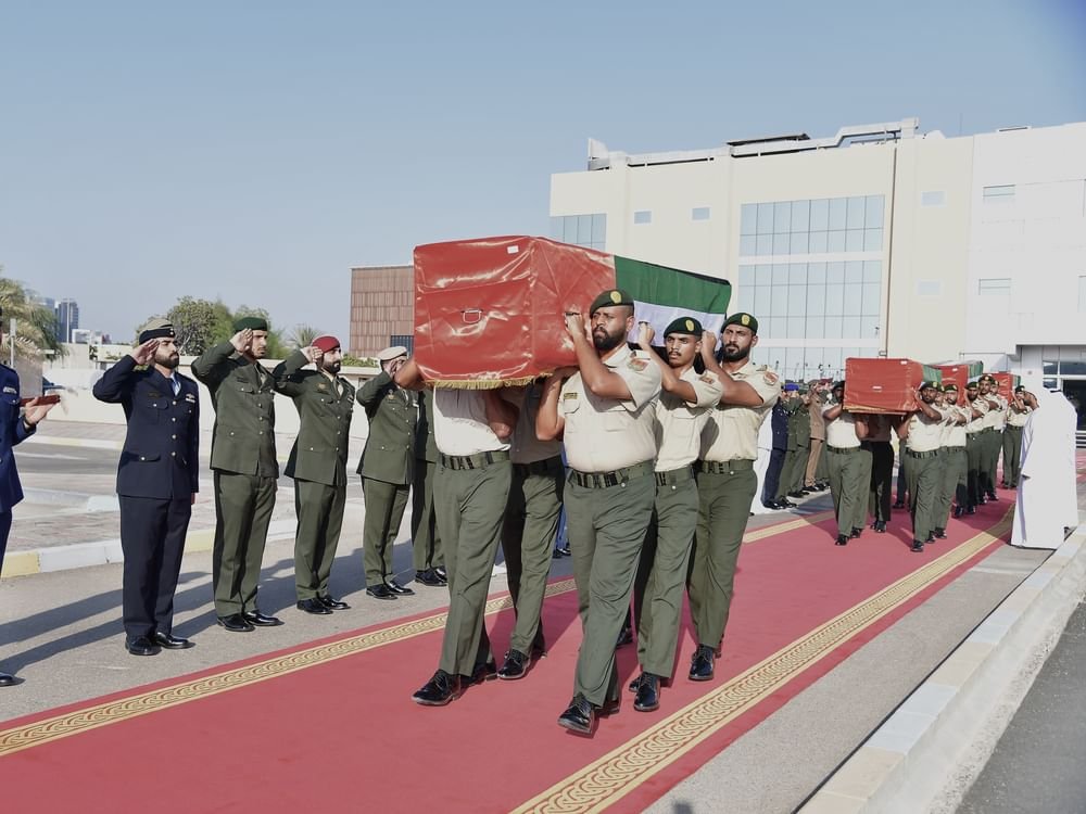 وزارة الدفاع تقيم مراسم جنازة عسكرية لشهداء الوطن الأبرار