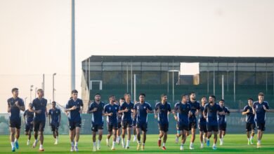 بعثة أبيض الشباب تُغادر إلى الكويت للمشاركة في تصفيات كأس آسيا