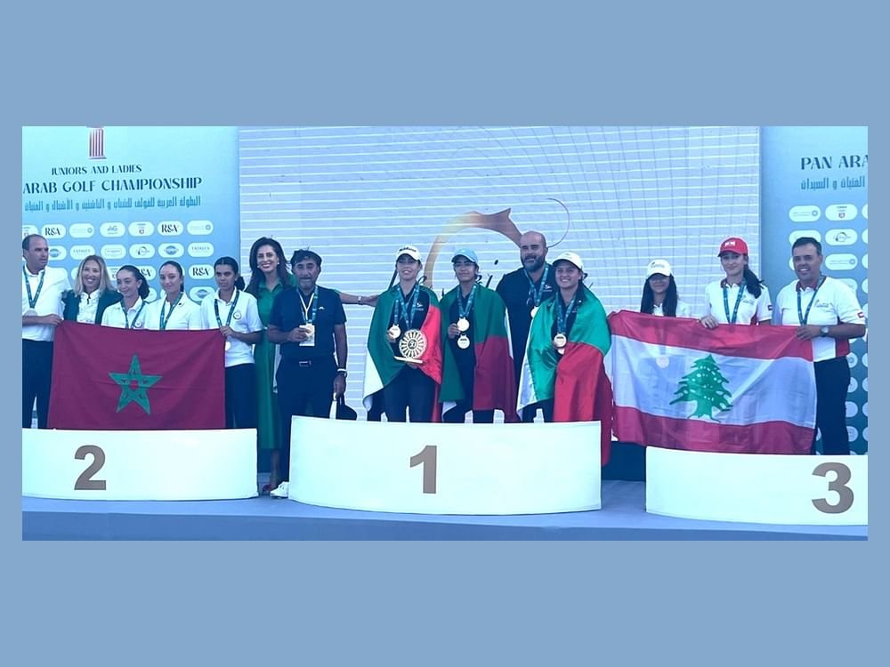 "جولف الإمارات" يحصد 7 ميداليات في البطولة العربية بتونس