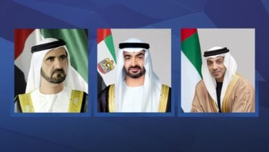 رئيس الدولة ونائباه يهنئون رئيس تركمانستان بذكرى استقلال بلاده